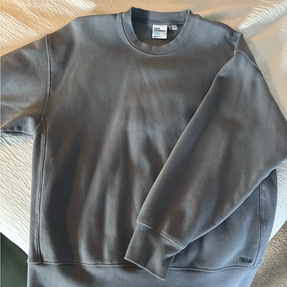 TNA Gray Crewneck Men's Sweater